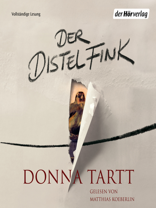 Title details for Der Distelfink by Donna Tartt - Wait list